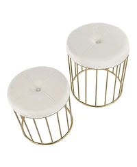 Canary Nesting Ottoman Set
