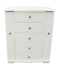 Pko Inc. Contemporary White Jewelry Box