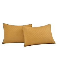 Lush Decor Ava Cotton 3 Piece Quilt Set, Full/Queen