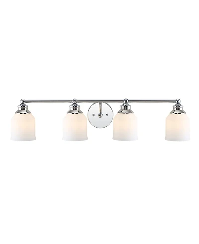 Lydia 4-Light Glass Farmhouse Cottage Led Vanity Light