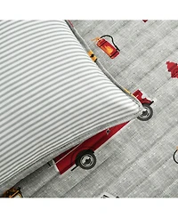 Lush Decor Kids Fire Truck -Pc. Quilt Set
