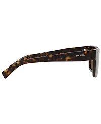 Prada Men's Symbole Rectangular Sunglasses, PR19WS