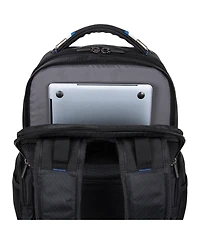 Triple Compartment 17" Laptop Tablet Rfid Backpack