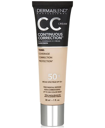 Dermablend Continuous Correction Cc Cream Spf 50+