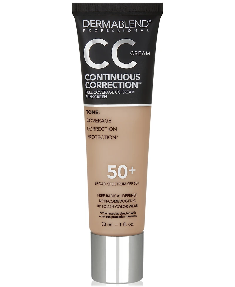 Dermablend Continuous Correction Cc Cream Spf 50+
