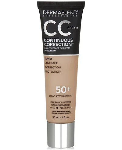 Dermablend Continuous Correction Cc Cream Spf 50+