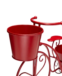 Glitzhome Bicycle Plant Stand