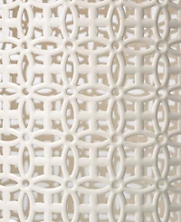 Glitzhome Multi-Functional Metal Garden Stool or Plant Stand Accent Table, Set of 2