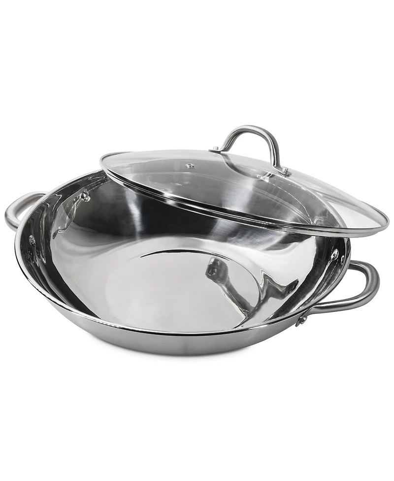 Sedona Kitchen Stainless Steel 6.5-Qt. Multipurpose Pan with Glass Lid