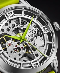 Women's Automatic Genuine Leather Strap Watch 40mm