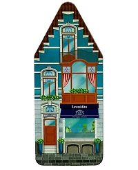 Leonidas Chocolate Belgian Tin House, 1/2 Lb