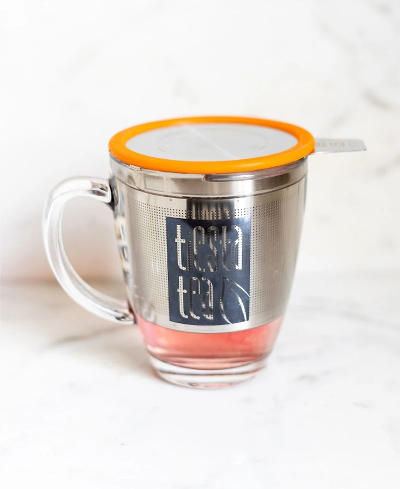 Chai Love Loose Leaf Tea and Brewbasket Set, 2 Piece