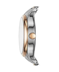 Fossil Women's Modern Sophisticate Multifunction Two Tone Stainless Steel Watch 36mm