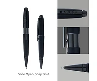 A.t. Cross Edge Matte Black Rollerball Pen