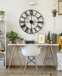 Sorbus Large Decorative Analog Wall Clock