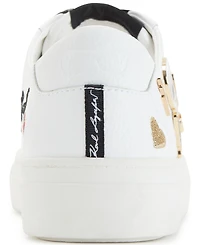 Karl Lagerfeld Paris Women's Cate Pins Lace-Up Sneakers