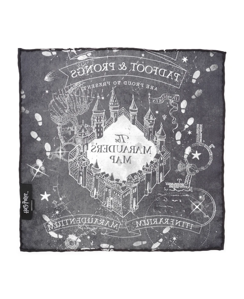 Harry Potter Men's Marauder's Map Pocket Square