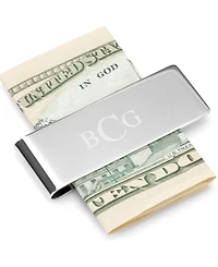 Ox & Bull Trading Co. Men's Stainless Steel Engravable Money Clip