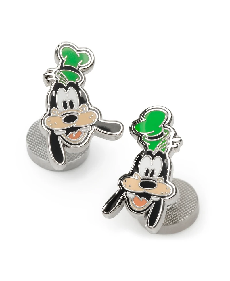 Disney Men's Goofy Two Faces Cufflinks