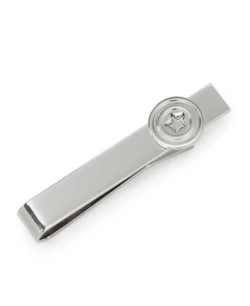 Marvel Men's Captain America Hidden Message Tie Bar