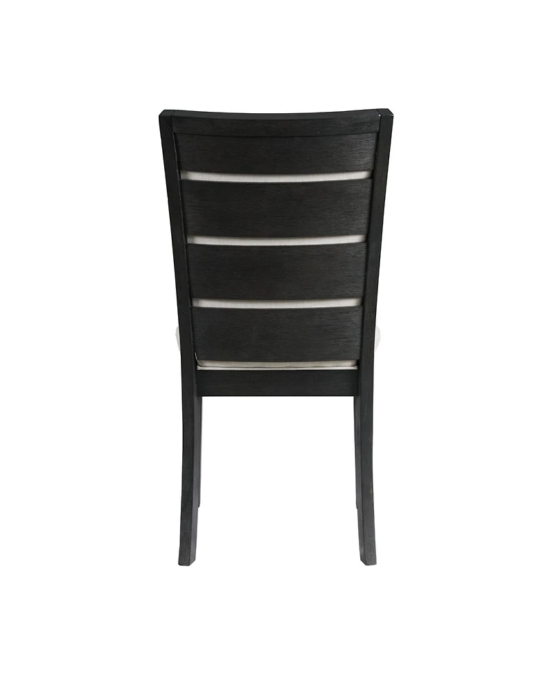 Picket House Furnishings Jasper Dining Slat Back Side 2 Piece Chair Set
