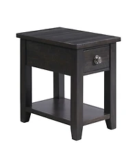 Picket House Furnishings Kahlil 1-Drawer Chairside Table with Usb