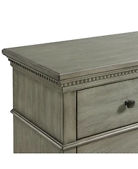 Picket House Furnishings Clovis 3- Drawer Nightstand with Usb
