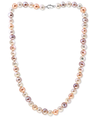 Effy White Cultured Freshwater Pearl (7 mm) 18" Statement Necklace (Also Gray, Pink, & Multicolor Pearl)