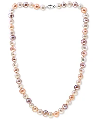 Effy White Cultured Freshwater Pearl (7 mm) 18" Statement Necklace (Also Gray, Pink, & Multicolor Pearl)