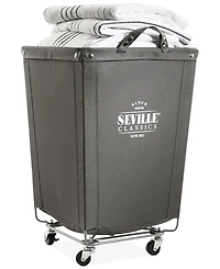 Seville Classics Heavy-Duty Rolling Laundry Hamper