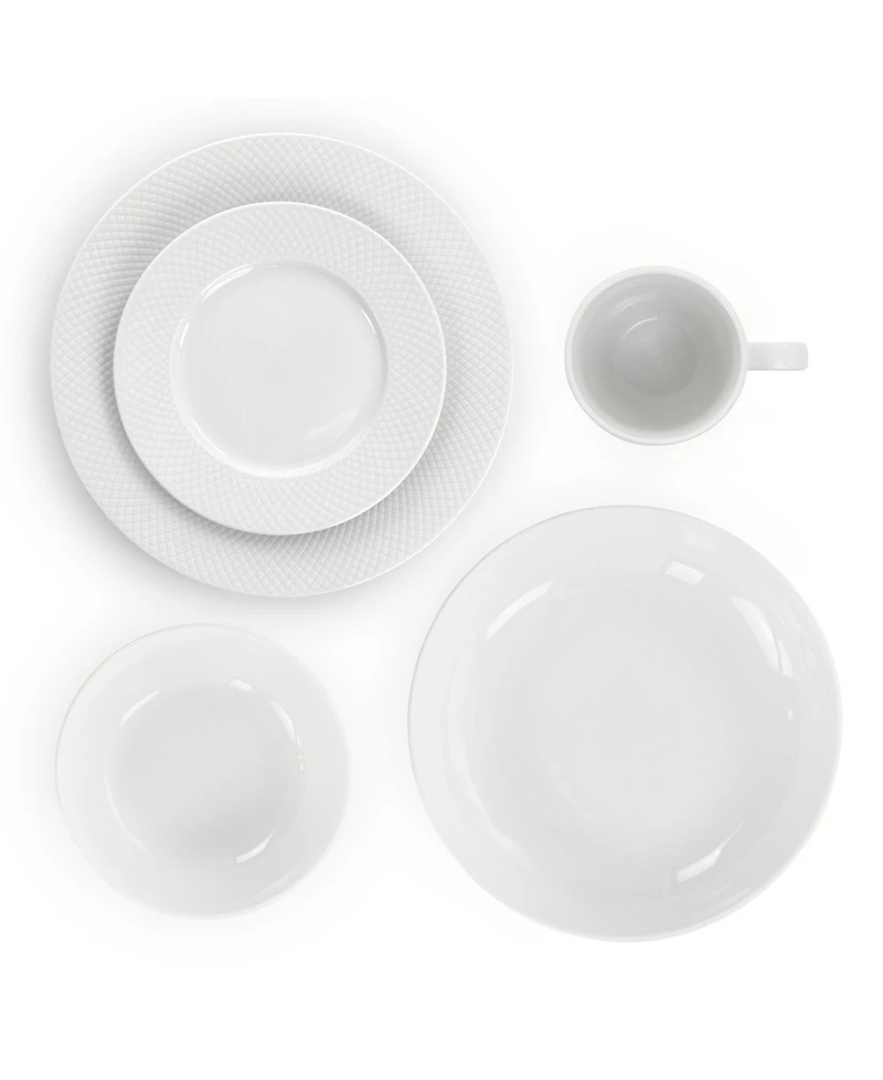 Elama Maisy 18 Pc. Dinnerware Set, Service for 4