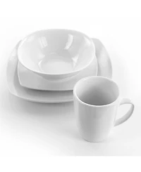 Elama Bishop 16 Pc. Dinnerware Set, Service for 4