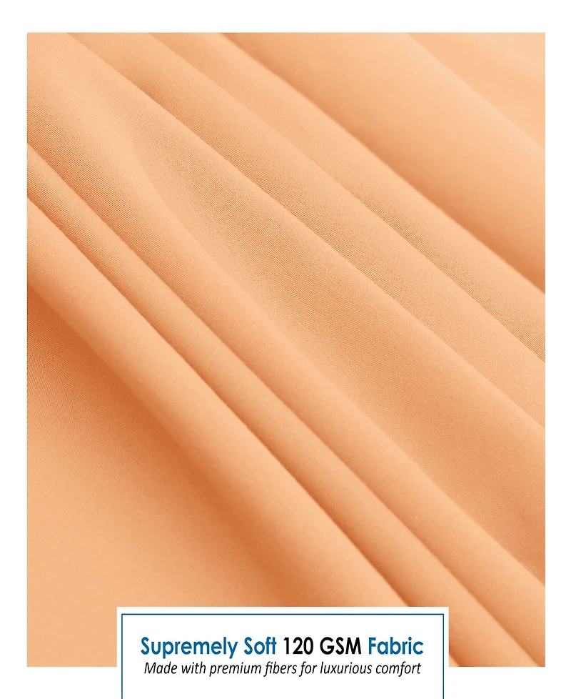 Nestl Premier 1800 Series Deep Pocket Bed 4 Piece Sheet Set, Rv Queen