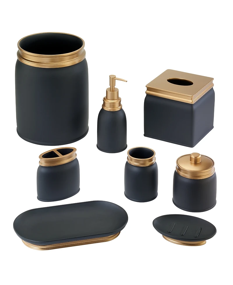 Avanti Memphis Mattre Finish Double Resin Toothbrush Holder