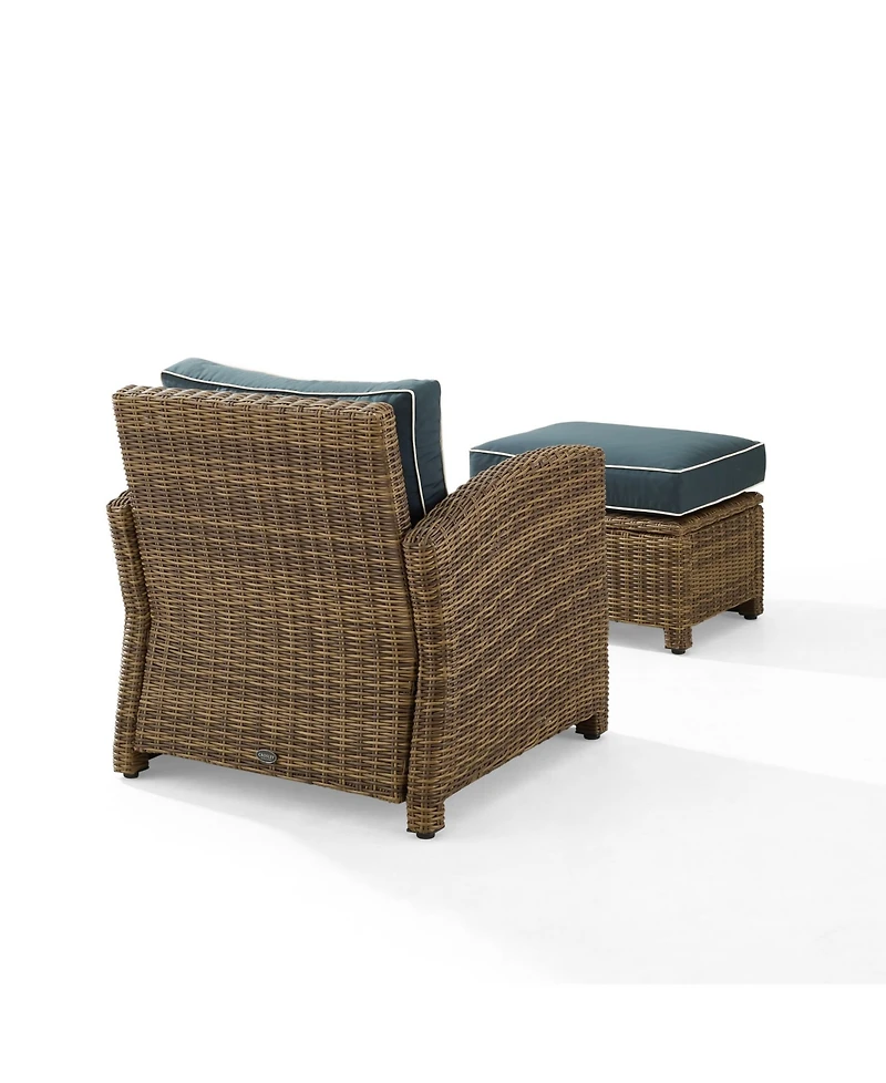 Bradenton Outdoor Wicker Chair Set, 2 Piece