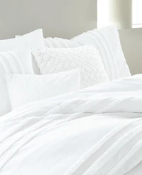 Dkny Chenille Stripe 3-Pc. Comforter Set, King