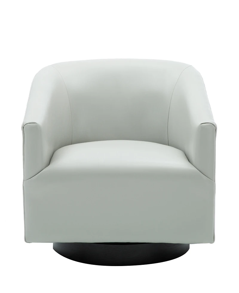 Gaven Wood Base Swivel Chair