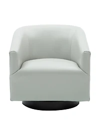 Gaven Wood Base Swivel Chair