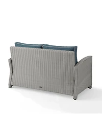 Bradenton Outdoor Wicker Loveseat