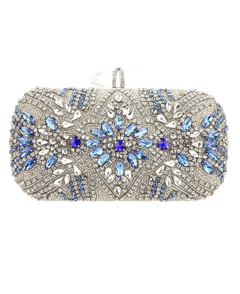 Women's Crystal Embellished Minaudiere