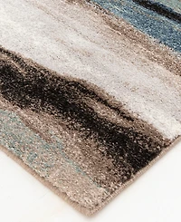 Mink Home Leisure Bay Dusk 3'3" x 5'3" Area Rug
