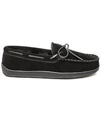 Minnetonka Men's Pile Lined Hardsole Slippers