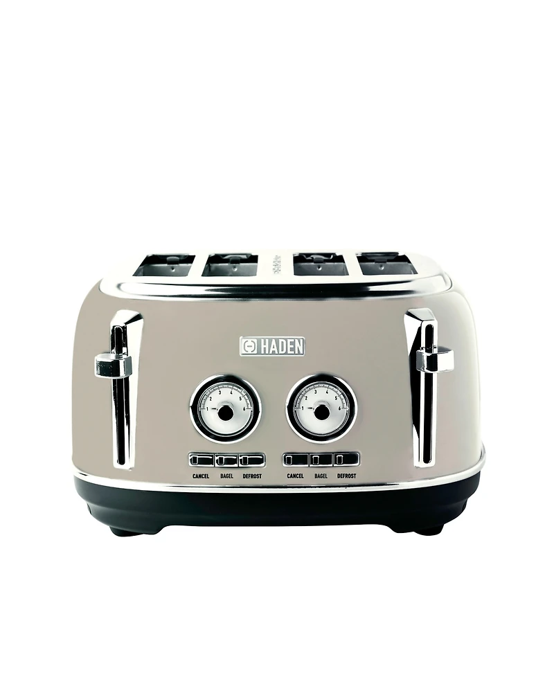Dorset 4-Slice Toaster with Browning Control, Cancel, Reheat and Defrost Settings - 75039