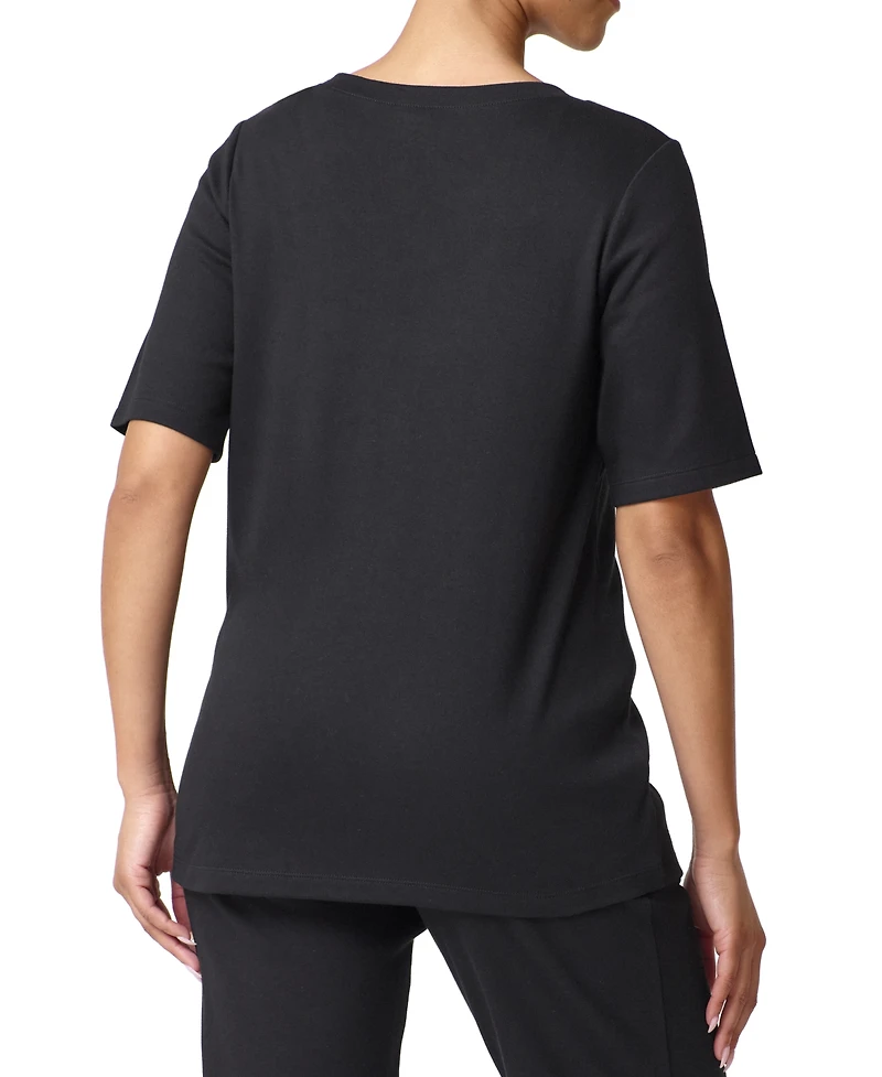 Hue Wear Ever U R Lounge Elbow-Sleeve T-Shirt