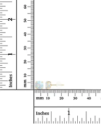 Lab-Grown Opal Stud Earrings (3/4 ct. t.w.) in Sterling Silver