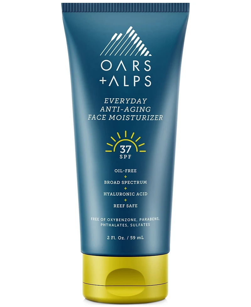 Oars + Alps Everyday Anti-Aging Face Moisturizer Spf 37, 2-oz.