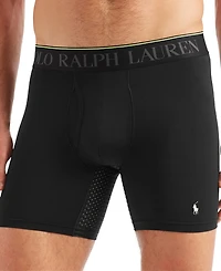 Polo Ralph Lauren Men's 3-Pack Flex Performance Air Boxer Briefs