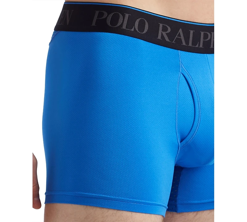 Polo Ralph Lauren Men's 3-Pack Flex Performance Air Boxer Briefs