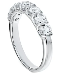 Portfolio by De Beers Forevermark Diamond Seven Stone Diamond Band (3/4 ct. t.w.) in 14k White Gold