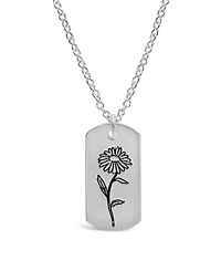 Women's Birth Flower Necklace